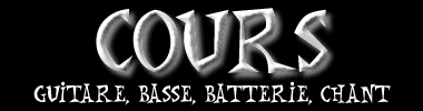 cours de guitare basse batterie chant &agrave; domont dans le val d'oise (95)