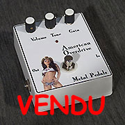 D8179 Metal Pedals American Overdrive
