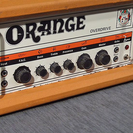 Orange OR120M Overdrive Made in England de 1978