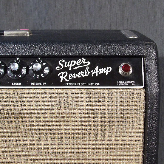 Fender Super Reverb-Amp Original Black Face 1964