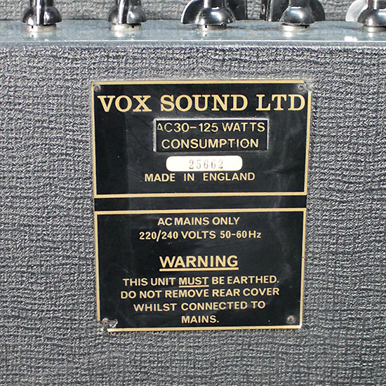 Vox AC30 de 1979