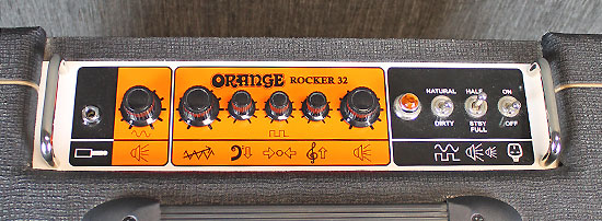 Orange Rocker 32 avec housse