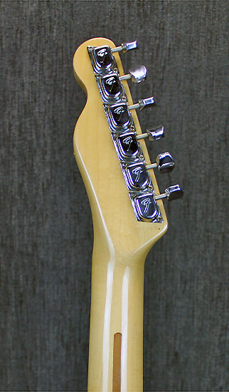 Fender Telecaster Custom de 1976 micro bridge Bareknuckle Brown Sugar