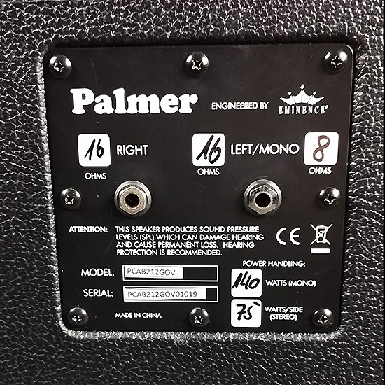 Palmer P Cab 212 GOV