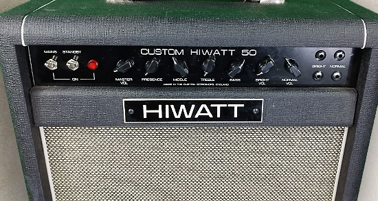 Hiwatt Custom 50 SA112 avec Flight case