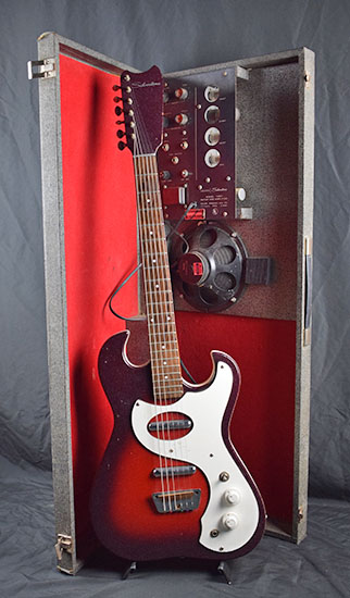 Silvertone Amp in Case