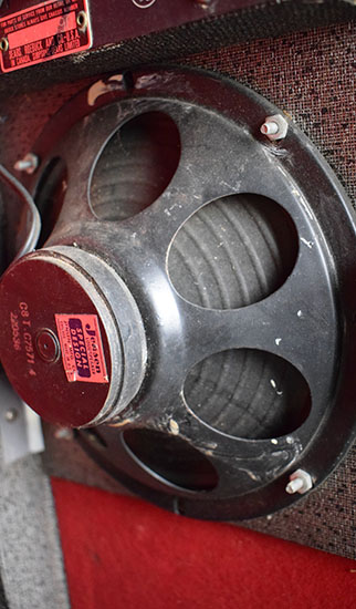 Silvertone Amp in Case