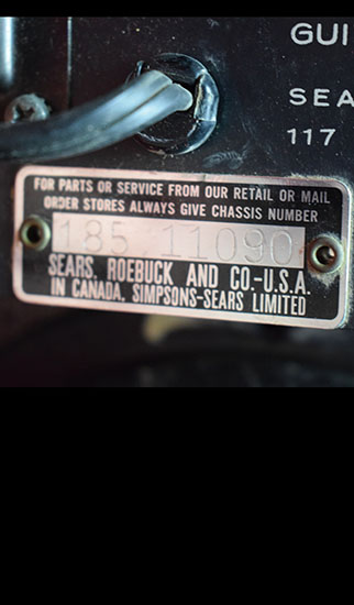 Silvertone Amp in Case