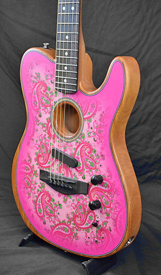 Fender American Acoustasonic FSR Ltd Paysley