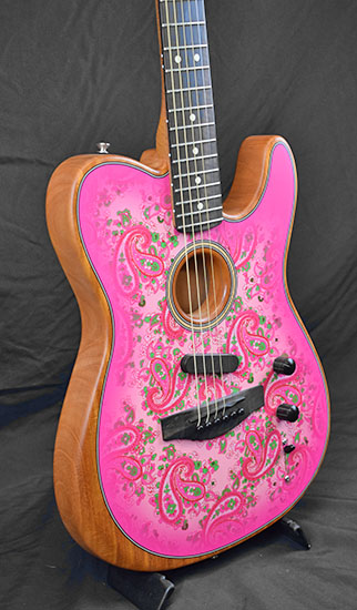 Fender American Acoustasonic FSR Ltd Paysley