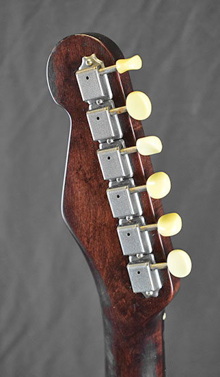 James Trussart Steelcaster Green Star Red over Cream