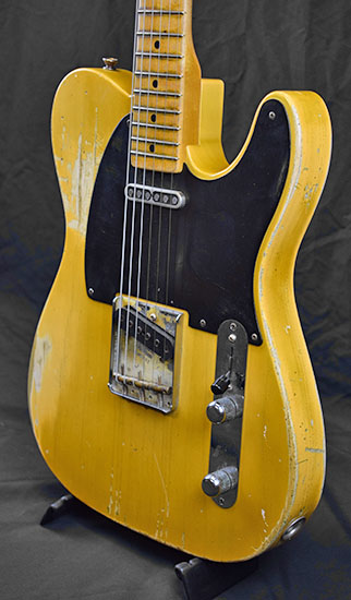 Fender Custom Shop 953 Heavy Relic Telecaster Nocaster Blonde Master Built Paul Waller