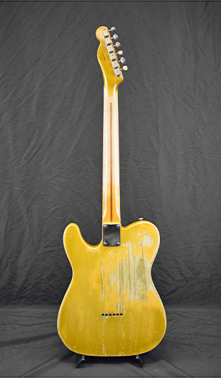 Fender Custom Shop 953 Heavy Relic Telecaster Nocaster Blonde Master Built Paul Waller