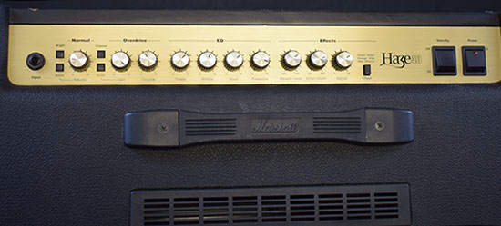 MARSHALL HAZE 40C AVEC FOOTSWITCH