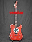 JAMES TRUSSART STEELCASTER GREEN STAR RED OVER CREAM